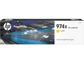 Cartucho de tinta – HP 974X – Amarillo – Alta capacidad – PageWide – Original HP (L0S05AL)