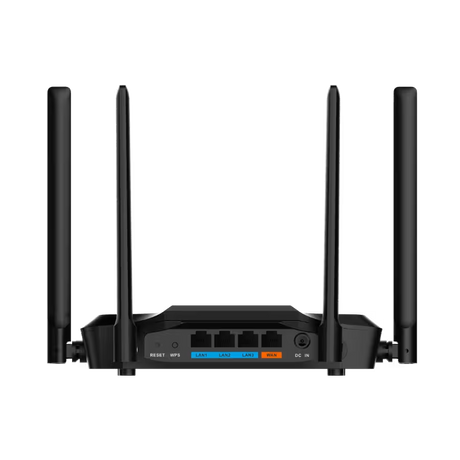 Enrutador Inalámbrico Dahua DH‑AC12 – AC1200 – 1.2 Gbps – Beamforming – MU‑MIMO – Control Parental