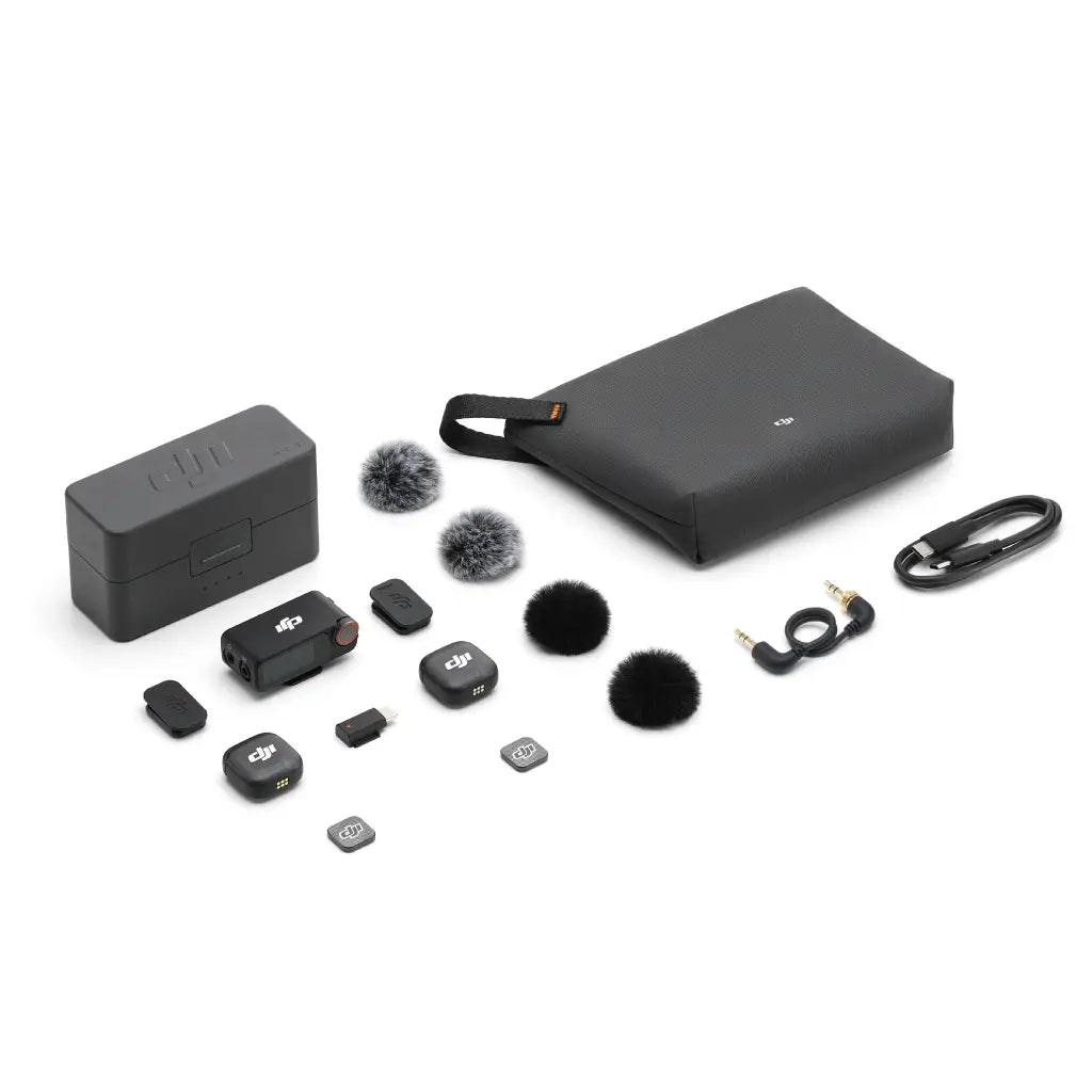 DJI Mic 3 (2 TX + 1 RX + Estuche de carga)
