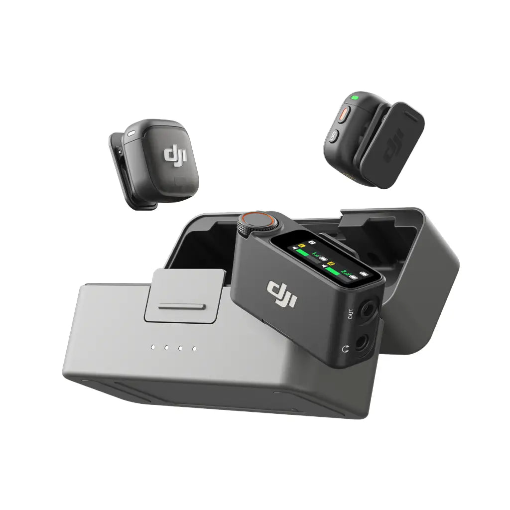 DJI Mic 3 (2 TX + 1 RX + Estuche de carga)
