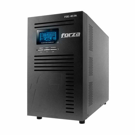 UPS Online Forza Atlas FDC-103K | 3000VA / 3000W, PF1, 9 Tomas NEMA, Doble Conversión – FDC-103K