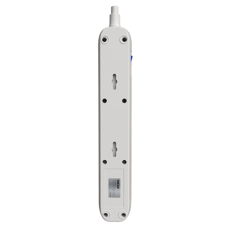 Protector de Sobretensión Forza 6 Tomas NEMA 1.5FT 500J 110/220V Blanco
