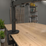 Soporte para Monitor y Laptop Klip Xtreme KMM-301, articulado y ergonómico