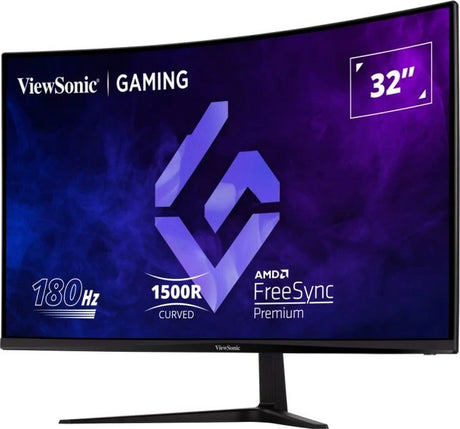 Monitor Gaming Curvo ViewSonic OMNI VX3218-PC-MHD – 32" Full HD / 180Hz / 1ms / FreeSync Premium / HDR10 / Altavoces / HDMI + DP