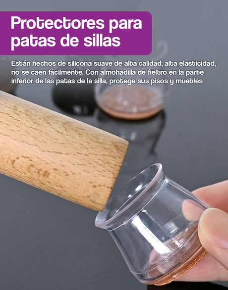 Protectores para patas de sillas