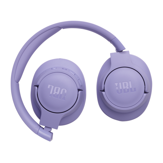 JBL TUNE 720BT - Auriculares inalámbricos sobre la oreja sonido Pure Bass, Bluetooth 5.3, batería de hasta 76 horas de duración y carga de velocidad, diseño ligero, cómodo y plegable