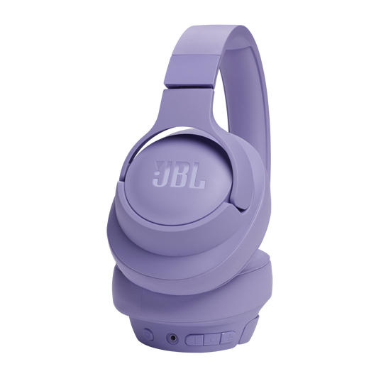 JBL TUNE 720BT - Auriculares inalámbricos sobre la oreja sonido Pure Bass, Bluetooth 5.3, batería de hasta 76 horas de duración y carga de velocidad, diseño ligero, cómodo y plegable