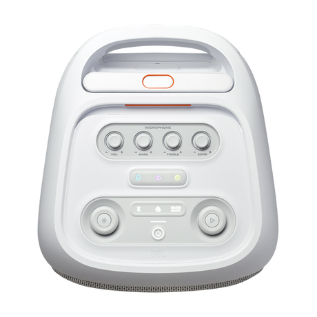 Altavoz de Fiesta Portátil JBL PartyBox Stage 320 / Blanco / JBL Pro Sound / Luces / Batería Reemplazable