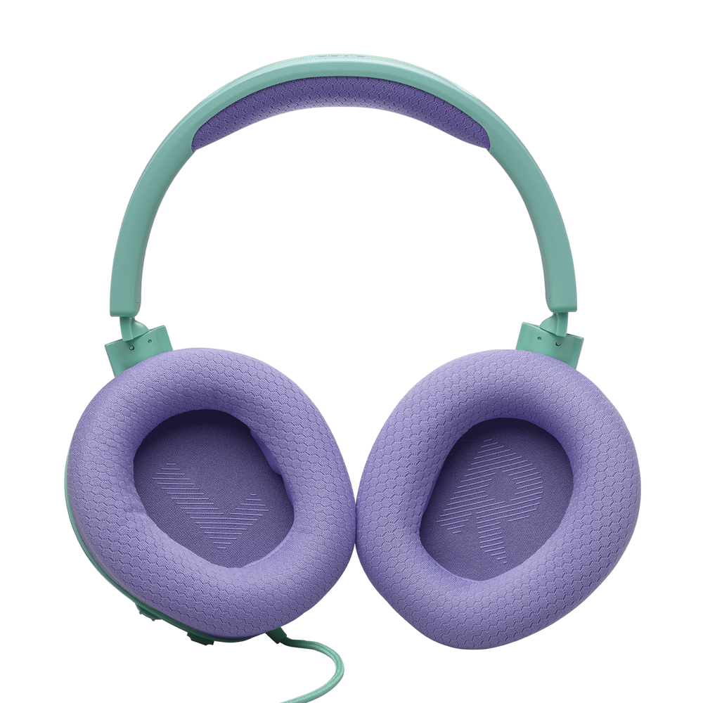 Auriculares Gaming con Cable JBL Quantum 100M2 – Over-Ear, Micrófono Desmontable, Color Cian