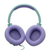 Auriculares Gaming con Cable JBL Quantum 100M2 – Over-Ear, Micrófono Desmontable, Color Cian