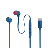 Audífonos In-Ear JBL TUNE 310C Cableados Azules