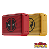 Pack de Bocinas Klip Xtreme KBS-025MD-2PK – Deadpool & Wolverine, TWS, IPX7, 20hrs