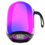 Altavoz Klip Xtreme ZoundFire KBS-250BK con Luces LED de Llama 12W TWS Negro