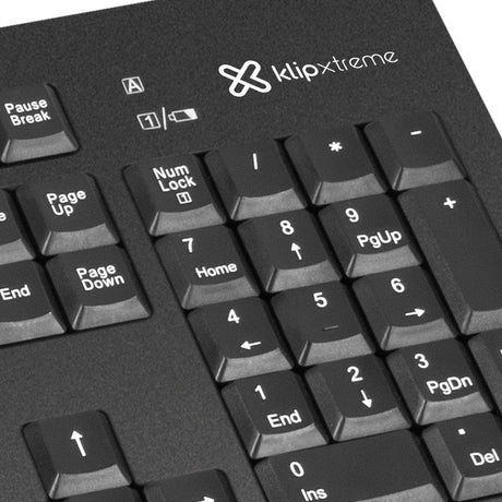 Set Teclado y Mouse Inspire Inalámbrico Impermeable Klip Xtreme KCK-265S 2.4GHz