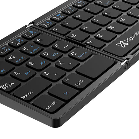 Teclado Inalámbrico con Touchpad Español Bluetooth 5.0 Klip Xtreme FlexPlit Negro