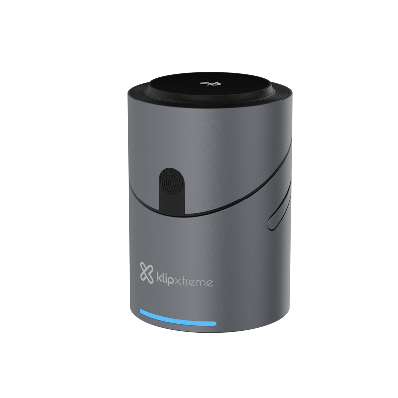 Estación de Carga Inalámbrica Klip Xtreme KDC‑400 – 15W – 3‑en‑1 – Certificación Qi2 – Negro