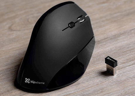 Ratón Vertical Ergonómico Inalámbrico Klip Xtreme EverRest 2.4GHz – KMW-390