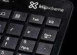 Teclado Numérico Klip Xtreme Zypher KNP-110 – Wireless – 23 Teclas – USB – Ergonomía Compacta