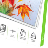 Papel fotográfico brillante Klip Xtreme KPG-120, tamaño carta ANSI A, 200g/m², 20 hojas
