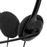 Auriculares Over-Ear Sekual Cableados USB con Micrófono/Volumen Klip Xtreme Multimedia