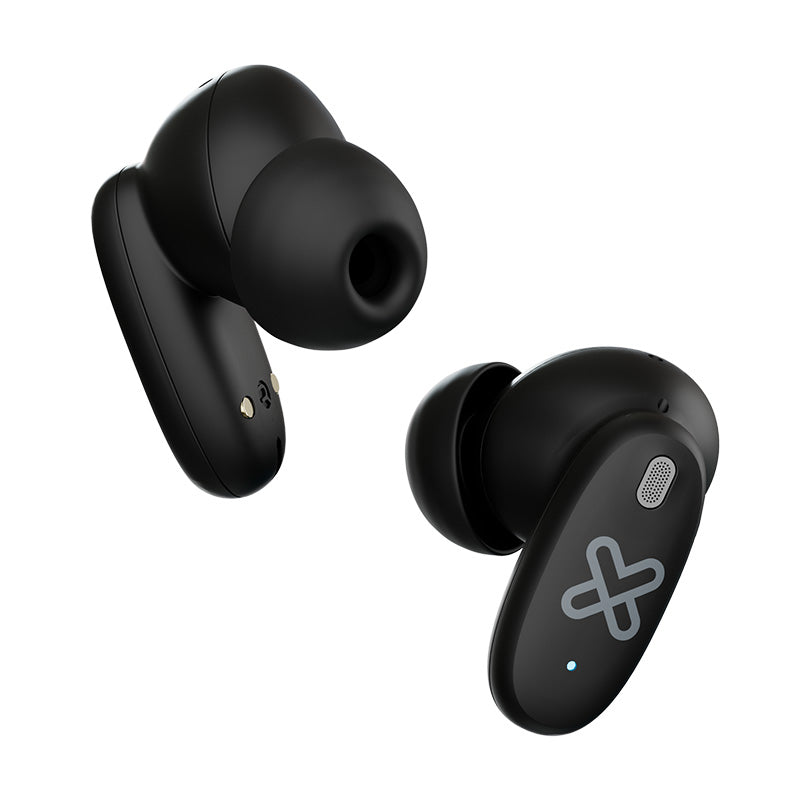 Audífonos True Wireless con ANC y micrófono ENC – Klip Xtreme DynaBuds – KTE‑800 – Negro