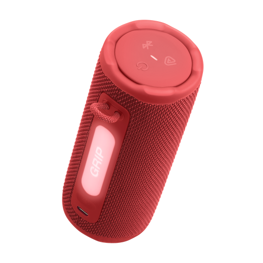 Altavoz Portátil JBL Grip – Bluetooth®, IPX7, Rojo