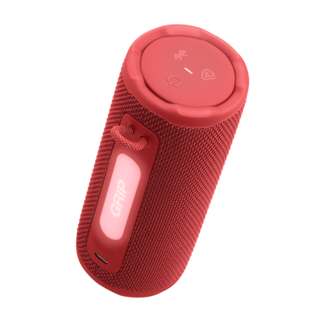 Altavoz Portátil JBL Grip – Bluetooth®, IPX7, Rojo