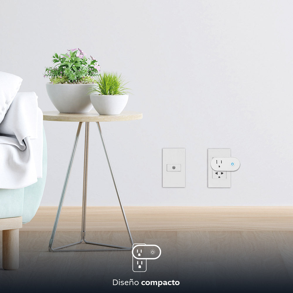 Nexxt Solutions Home – Smart Plug Wi-Fi Matter (Paquete 2) NHP-S611M 2PK