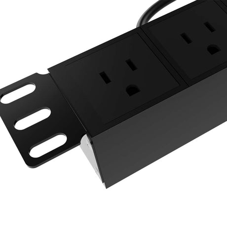 Unidad de Distribución de Energía para Rack 9 Tomas 1U 15A 110‑125V Nexxt Solutions Infrastructure – NPD‑11U9N15A