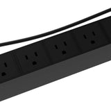 Unidad de Distribución de Energía para Rack 9 Tomas 1U 15A 110‑125V Nexxt Solutions Infrastructure – NPD‑11U9N15A