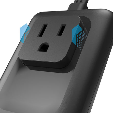 Cargador GaN Forza PS‑1100USBC – 100W – USB‑A + USB‑C – Negro