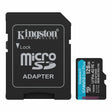 Tarjeta de memoria microSDHC – Kingston Canvas Go Plus – 128GB – V30 UHS‑I – con adaptador SD – SDCG4/128GB
