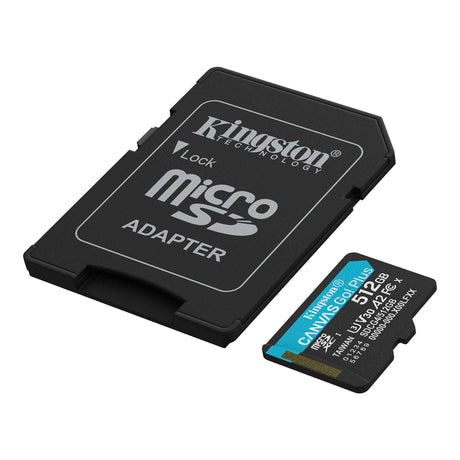 Tarjeta de memoria microSDXC – Kingston Canvas Go Plus – 512GB – SDCG4/512GB