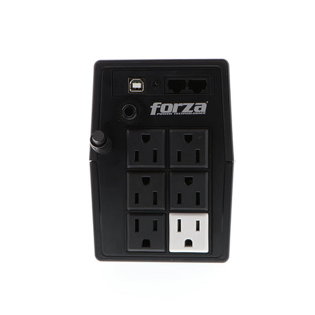 UPS Interactiva Forza 600VA 360W 6 Tomas NEMA 120V