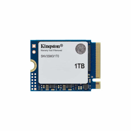 SSD interno – Kingston NV3 – 1TB – M.2 2230 PCIe NVMe – SNV3SM3/1T0