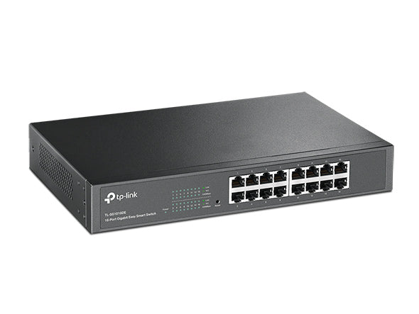Conmutador Gestionado Gigabit 16 Puertos TP-Link JetStream TL-SG1016DE – Montaje en Rack