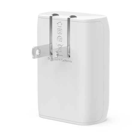 Cargador de Pared Belkin BoostCharge USB-C PD 3.0 PPS 30W – Blanco  WCA005DQ1MWH-B5