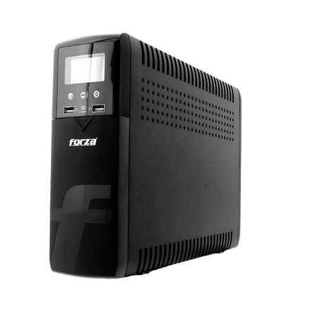 UPS interactiva Forza XG-1201LCD, 1200VA / 720W, onda senoidal pura, LCD