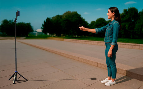 Xtech Snap Flex XSS-211 – Selfie Stick 3-en-1 con Trípode y Bluetooth