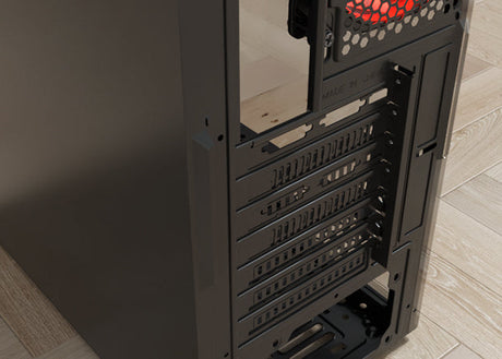 Torre Gaming Xtech XT-GMR3 – ATX/MicroATX, Negra con Ventana Acrílica