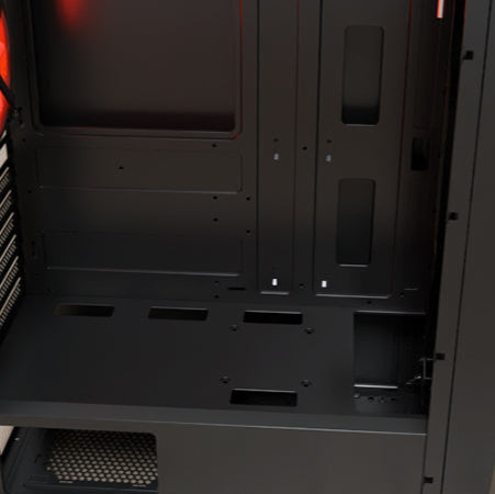 Mid Torre ATX Gaming Series PHOBOS Xtech Negra, ventana acrílica, sin PSU