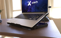 Soporte para Laptop 15.6" Xtech XTA-156 con Ventilador y LED Azul