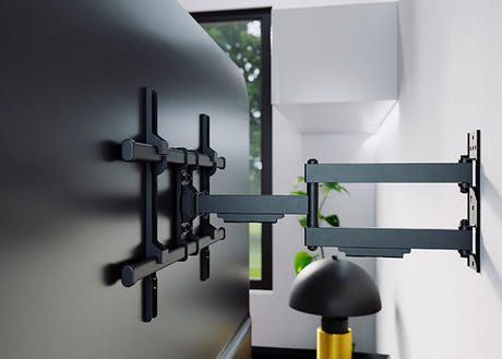 Soporte de Pared Inclinable/Giratorio Xtech XTA-485 para TV 37-90" 60kg