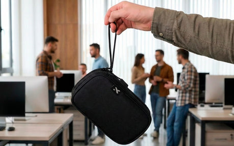 Estuche organizador de viaje Xtech Singapore – doble compartimento