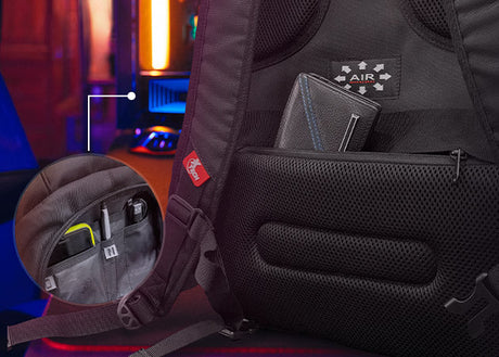 Mochila gamer Xtech Battlestash – para laptop y accesorios