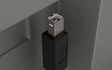 Cable USB 2.0 A Macho a B Macho 1.8m Xtech