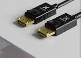 Cable DisplayPort macho a macho – Xtech XTC‑379