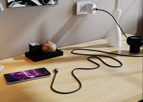 Cable USB‑C 2.0 macho a macho con conector en forma de L – Xtech XTC‑531