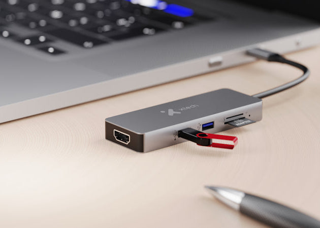 Hub Xtech XTC-564 – USB-C® 5-in-1