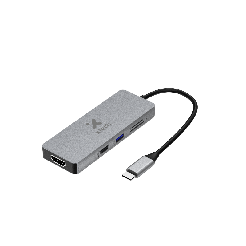 Hub Xtech XTC-564 – USB-C® 5-in-1